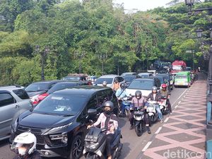 Imbas Jalan Otista Ditutup, Sejumlah Ruas Jalan di Kota Bogor Macet