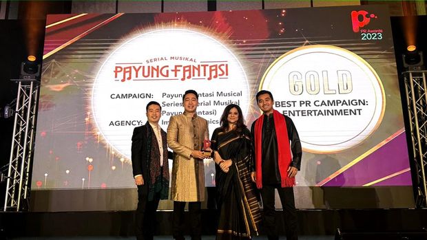 Serial Musikal Payung Fantasi Raih Penghargaan PR Awards 2023 di Singapura