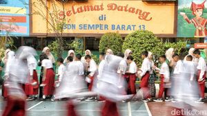 Siswa SDN 13 Semper Barat Gelar Halal Bihalal Usai Libur Lebaran