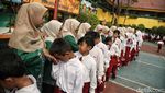 Siswa SDN 13 Semper Barat Gelar Halal Bihalal Usai Libur Lebaran