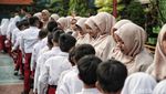 Siswa SDN 13 Semper Barat Gelar Halal Bihalal Usai Libur Lebaran