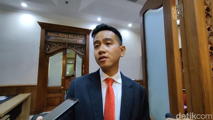 Wali Kota Solo Gibran Rakabuming Raka di Balai Kota Solo, Selasa (2/5/2023).