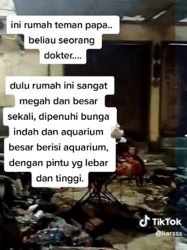 Wanita ini mengunggah situasi rumah dokter yang hidup sebatang kara di rumah besar. Kini dipenuhi ular dan sampah, viral di media sosial.
