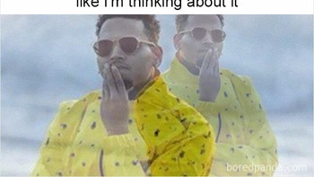 Nanya harga suatu barang dan ternyata mahal. Pura-pura mikir, deh. Foto: I Feel Personally Attacked By This Meme via Bored Panda