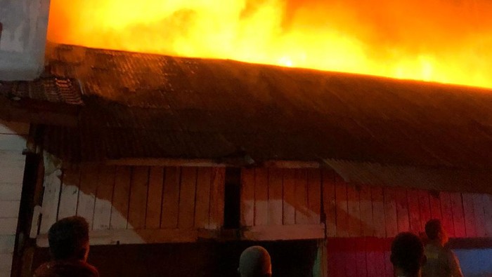 37 rumah di Gayo Lues, Aceh ludes terbakar. (Foto: Dok BPBA)