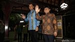 AHY Sambut Cak Imin di Cikeas