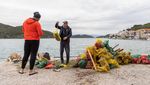 Aksi Penyelam Bersihkan Sampah di Laut Sekitar Pulau Mljet Kroasia