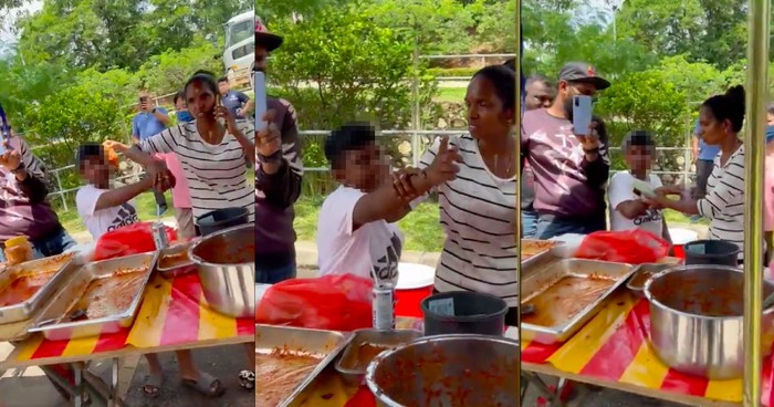 Bocah Ini Dipuji karena Bela Ibunya yang Dihujat Pembeli Nasi Lemaknya