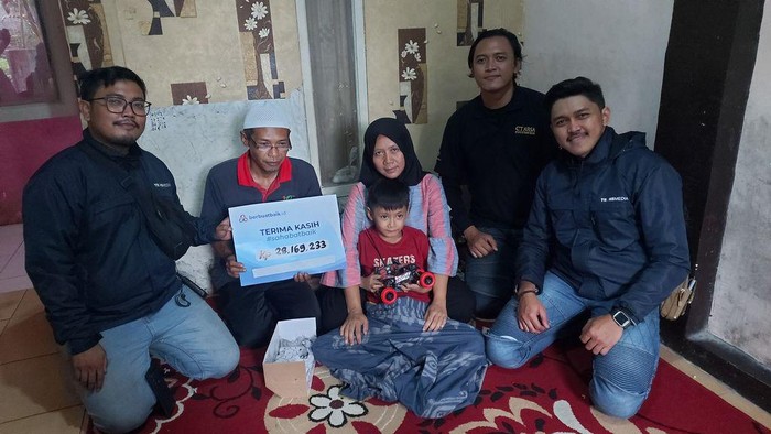 Bantuan dari sahabat baik bantu rencana keluarga Aimar untuk membuka usaha. Selain itu, donasi sebelumnya dimanfaatkan untuk berbagai kebutuhan Aimar.