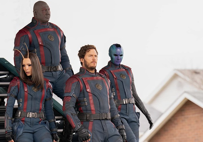 Cuplikan adegan di film Guardian of the Galaxy Vol. 3