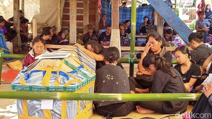 Jenazah Yonatan korban pembunuhan KKB di Yahukimo sudah tiba di Tana Toraja. Rachmat Ariadi/detikSulsel