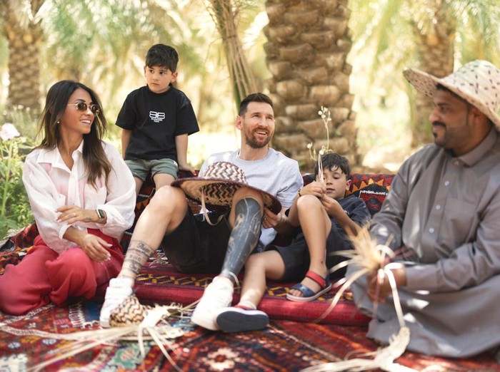Lionel Messi di Arab Saudi