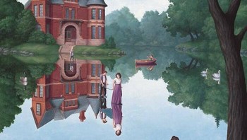 Danau cermin. Foto: Rob Gonsalves