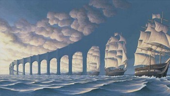 Kapal dari awan... Foto: Rob Gonsalves