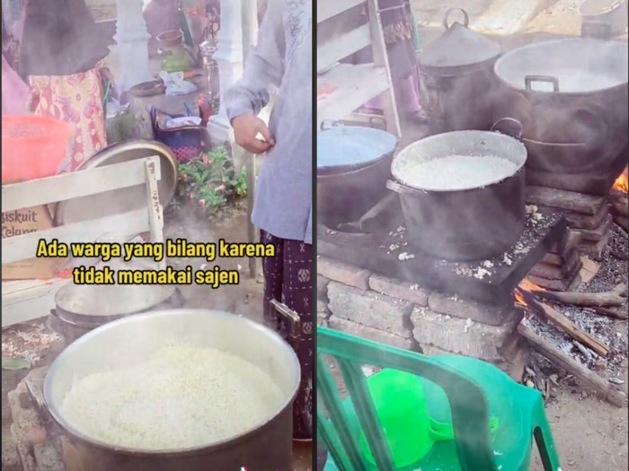 Masak beras gak matang-matang