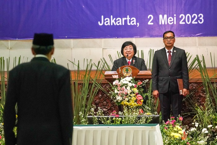 Menteri LHK Lantik Dirjen KSDAE