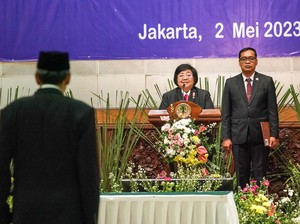 Lantik Dirjen KSDAE, Menteri LHK Minta Terobosan Kawasan Konservasi