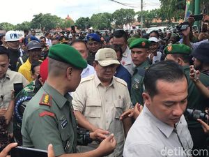 Prabowo Kunjungi Koramil Gondomanan Jogja, Didampingi Iwan Bule