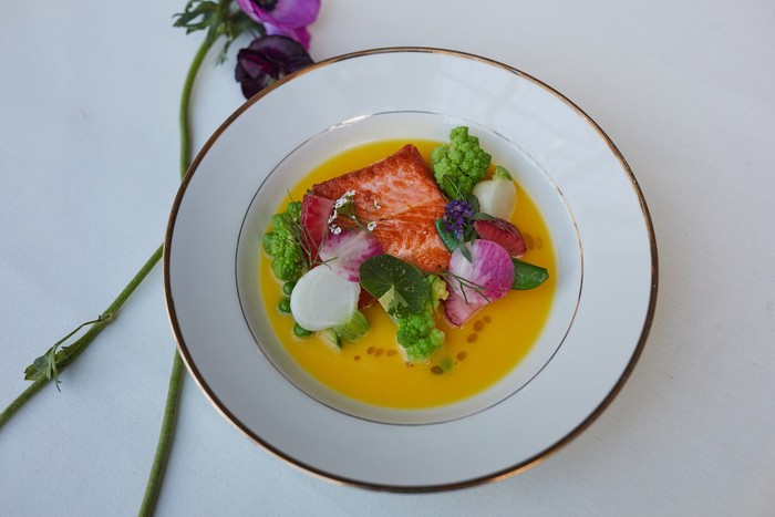 Menu makan malam di Met Gala 2023