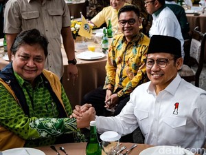 Cak Imin Bicara Simulasi Prabowo-Airlangga dan Prabowo-Muhaimin