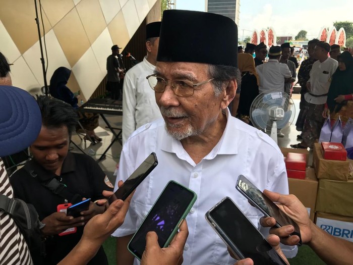 Ketua Majelis Ulama Indonesia (MUI) NTB H Saiful Muslim saat ditemui pada Rabu (3/5/2023).