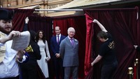Pembukaan patung lilin Raja Charles III di Museum Madame Tussauds Sydney, Australia, dibuka sejak 3 Mei 2023.  Foto: WireImage/Don Arnold