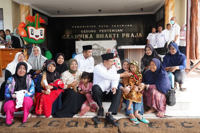 Pemkot Pasuruan Salurkan Bantuan Pangan untuk Keluarga Beresiko Stunting