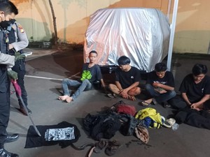 Polisi Cegah Belasan Remaja Depok Ugal-ugalan Hendak Tawuran di Jaksel