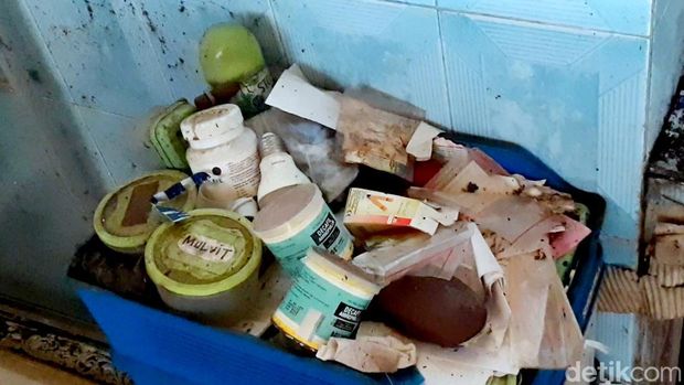 Rumah milik dokter Wayan yang viral karena tak terurus.