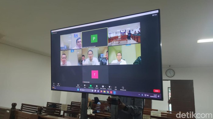 Sidang kasus suap auditor BPK RI di PN Makassar. Rasmilawanti Rustam/detikSulsel
