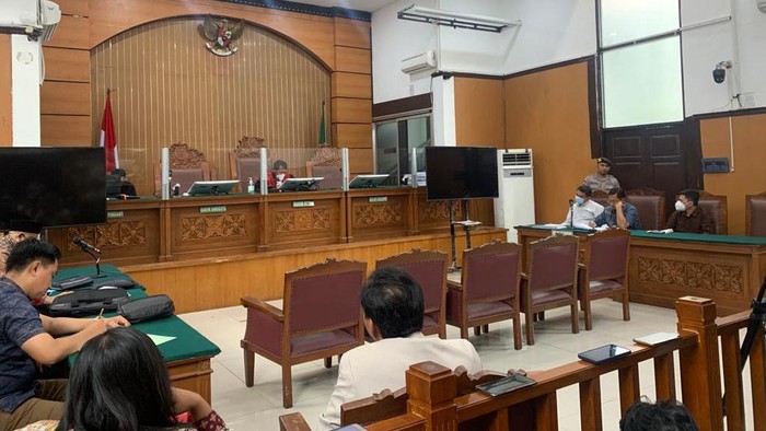 Sidang praperadilan Lukas Enembe melawan KPK (Mulia-detikcom)