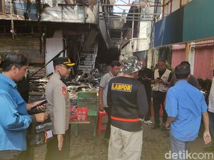 Tim Labfor Selidiki Penyebab Kebakaran di Malang Plaza