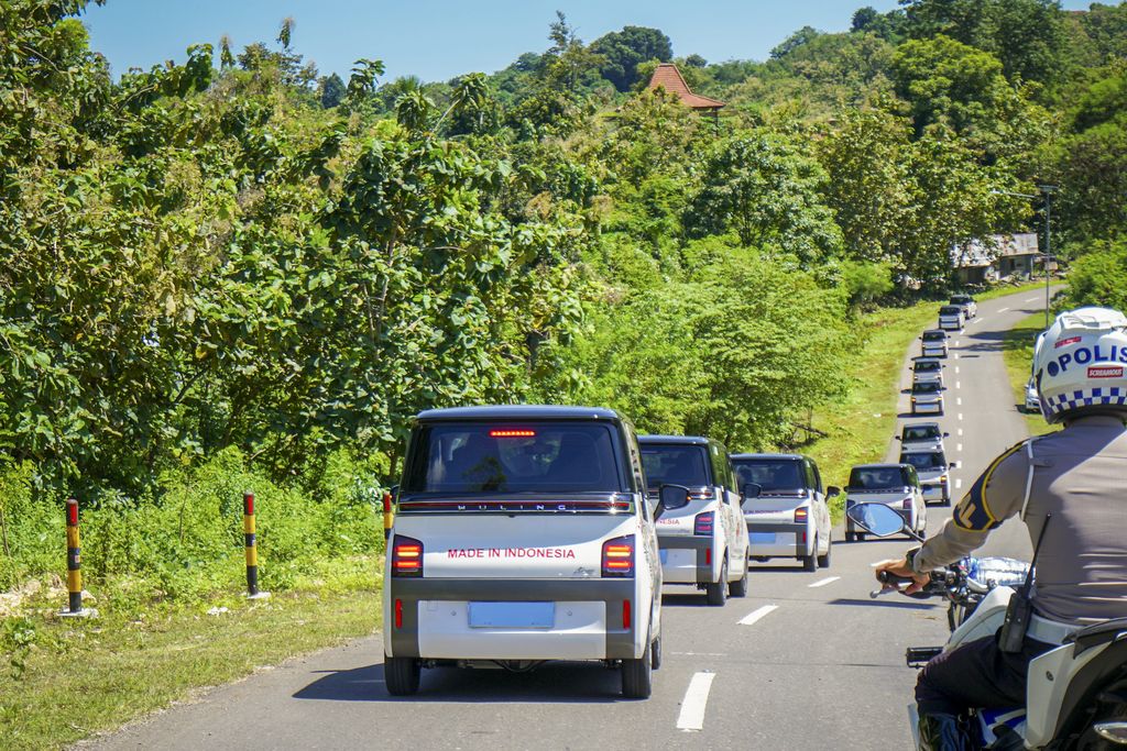 Wuling Air ev dikirim ke Labuan Bajo untuk KTT ASEAN