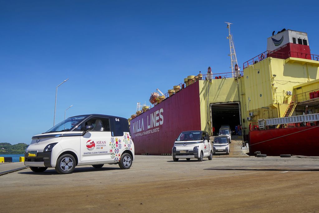 Wuling Air ev dikirim ke Labuan Bajo untuk KTT ASEAN
