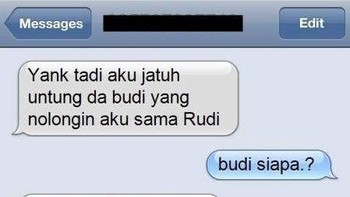 Teruzz Anda siapa ya?! Foto: via 1cak