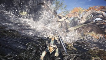 Monster Hunter World dirilis oleh Capcom dan membutuhkan ruang penyimpanan 52GB. Foto: (Steam).