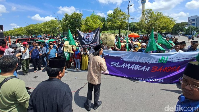 Aksi Damai Nusa Bangsa, Minta Kader NU Tampil Sebagai Capres/Cawapres di Pemilu 2024