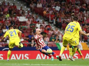 Atletico Pesta Gol, Gusur Madrid dari Posisi Dua Klasemen