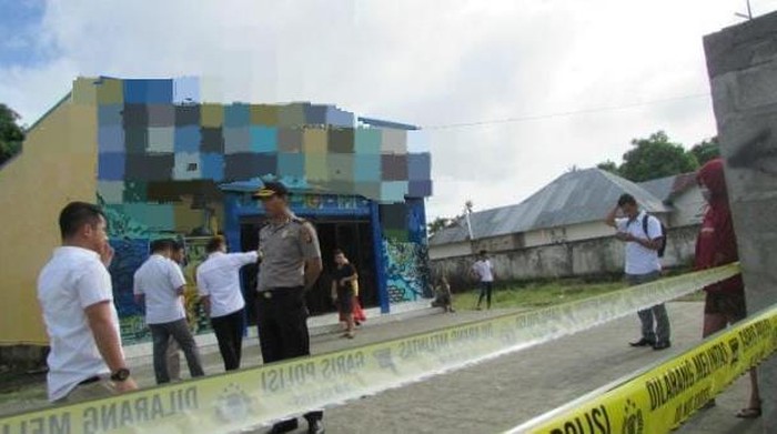 Lokasi pria berinisial MK (45) di Kabupaten Boalemo, Gorontalo menikam rekannya berinisial YI (43) hingga tewas saat pesta minuman keras (miras).