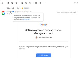 Gmail Kini Punya Centang Biru untuk Lawan Email Phishing