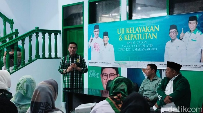 DPC PKB Makassar seleksi 72 bacaleg lewat UKK.