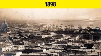Pemandangan Baku, Azerbaijan Foto: Brightside