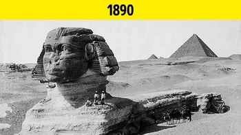 Sphinx Agung Giza, Mesir Foto: Brightside