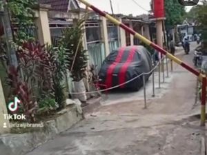 Polisi Sebut Garasi Depan Rumah Warga di Bekasi Dibangun Saat Libur Lebaran