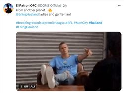 Monster Erling Haaland Jadi Raja Gol Terbanyak