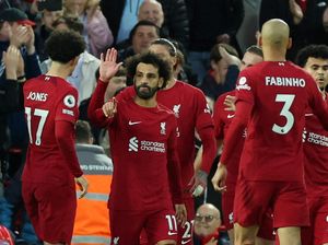 Gol Penalti Salah Bawa Liverpool Ungguli Fulham di Babak I