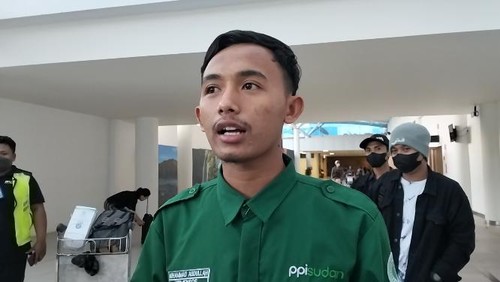 Muhammad Abdullah Mahasiswa Lombok selamat dari Perang Sudan, Rabu (3/5/2023). Foto: Ahmad Viqi/detikBali.
