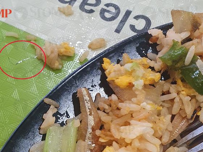Temuan kawat pada seporsi nasi goreng