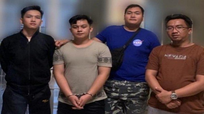 Pelaku penggelapan uang minimarket di OKU Selatan, Sumsel. (Foto: Istimewa)