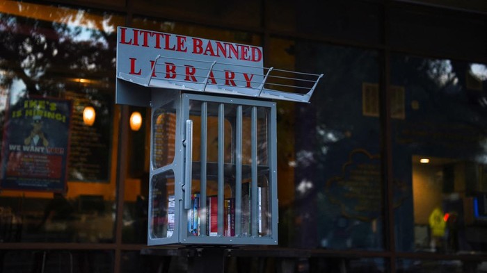 A Little Free Library, the local variation of which has been dubbed 